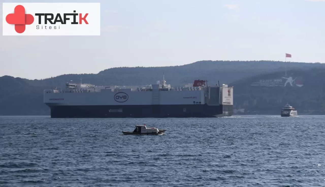 Çinli otomotiv devi BYD'nin gemisi Türkiye'ye 7 bin araç taşıdı
