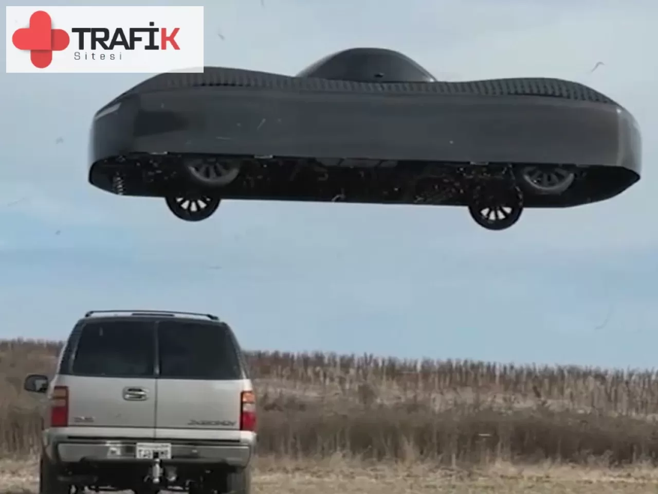 Elon Musk'ın Desteklediği Uçan Araba İlk Kez Havalimanında!