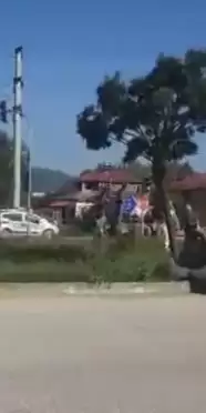Düzce'de Kırmızı Işıkta Geçen Araç Kazaya Neden Oldu