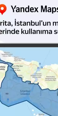 Yandex Türkiye, İstanbul'da Yeni Nesil HD Haritayı Kullanıma Sunuyor