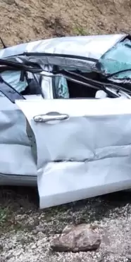Burdur'da Otomobil ile TIR Arasında Çarpışma Meydana Geldi