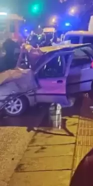 Ankara Keçiören'de Ters Yöne Giren Araç Kaza Yaptı: 5 Kişi Yaralı