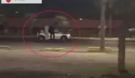 Samsun'da Gençlerden Tehlikeli Hareket: SUV Aracın Üzerine Çıktılar!