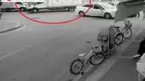 Kamyonet Dur Tabelasını Kapatarak Kazaya Sebep Oldu!