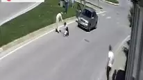 Edirne'de Yaya Geçidinde Otomobilin Çarptığı Kadın Yaralandı, Sürücü Gözaltına Alındı