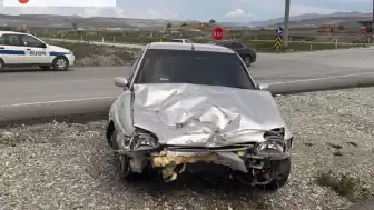 Kütahya'da meydana gelen trafik kazasında bir kişi yaralandı