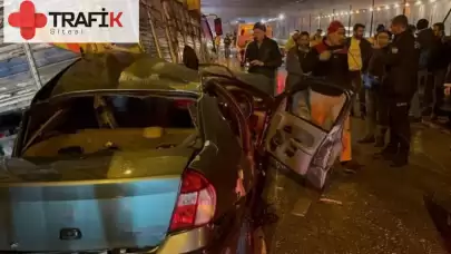 Bursa'da Alt Geçitte Zincirleme Kaza: 1 Ölü, 4 Yaralı