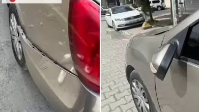 İstanbul'da Motosiklet Sürücüsünden Otomobil Sürücüsüne Saldırı: Aynayı Kırarak Uzaklaştı!