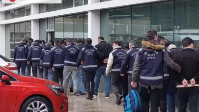 18 ilde gerçekleştirilen "change" operasyonunda 9 kişi tutuklandı
