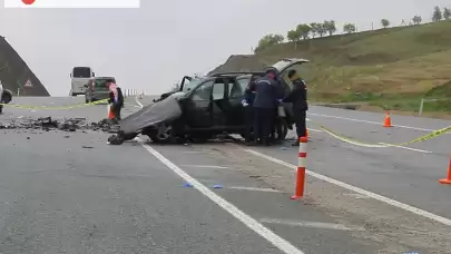 Malatya'da Kafa Kafaya Çarpışan Araçlarda 2 Kişi Öldü, 2 Kişi Yaralandı