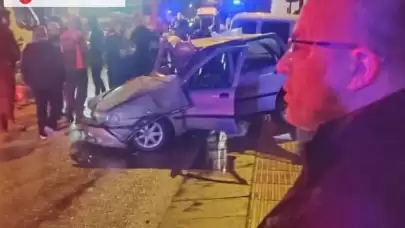 Ankara Keçiören'de Ters Yöne Giren Araç Kaza Yaptı: 5 Kişi Yaralı