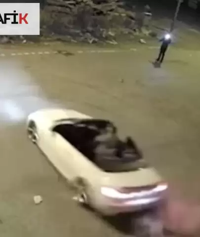 Kayseri'de Drift Yapan Sürücüye Yüksek Para Cezası Verildi!