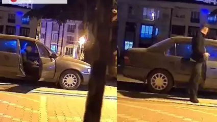 Esenyurt'ta Kimliği Belirsiz Hırsız Otomobili Çaldı, Güvenlik Kamerası Kayıtlarda!