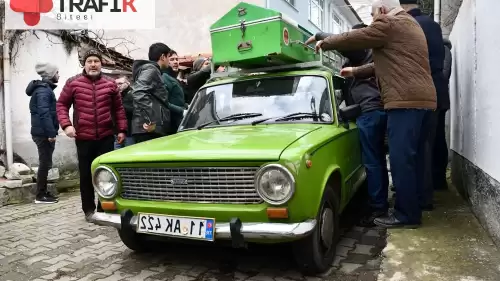 29 Yıldır Sahip Çıktı: "Murat 124" İle Son Yolculuğuna Uğurlandı