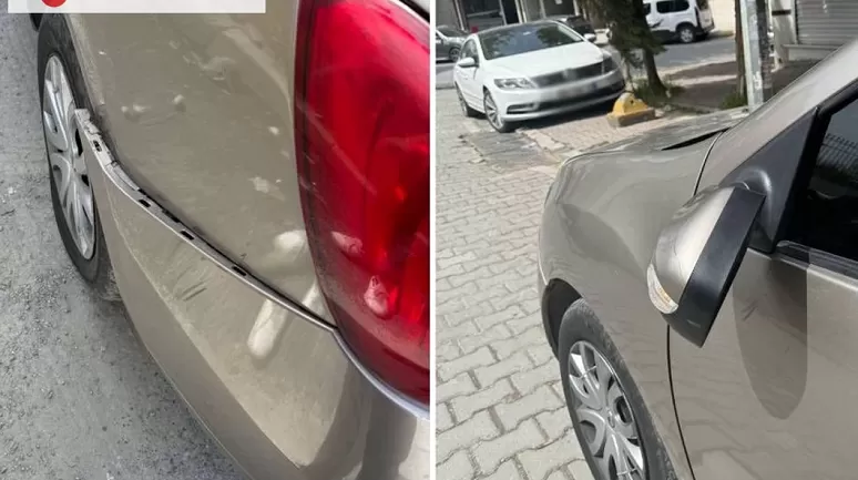 İstanbul'da Motosiklet Sürücüsünden Otomobil Sürücüsüne Saldırı: Aynayı Kırarak Uzaklaştı!