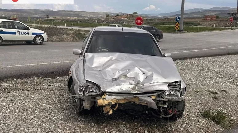 Kütahya'da meydana gelen trafik kazasında bir kişi yaralandı